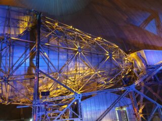 Antenne cornet PB1 mis en lumière