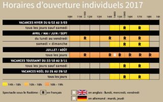 Horaires Individuels annuel 2017