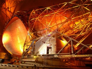 Spectacle son et lumière sous le Radôme