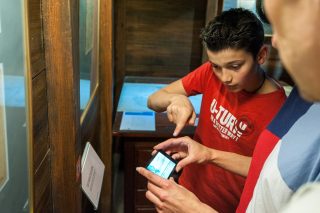 Visite interactive avec smartphone