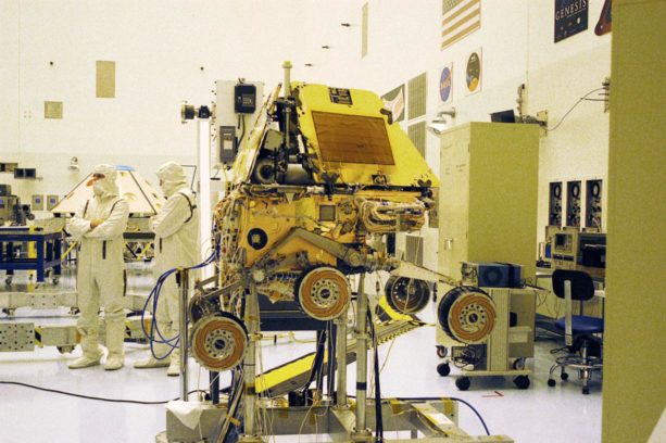 Mars Exploration Rover en préparation