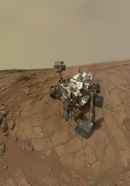 selfie du rover curiosity