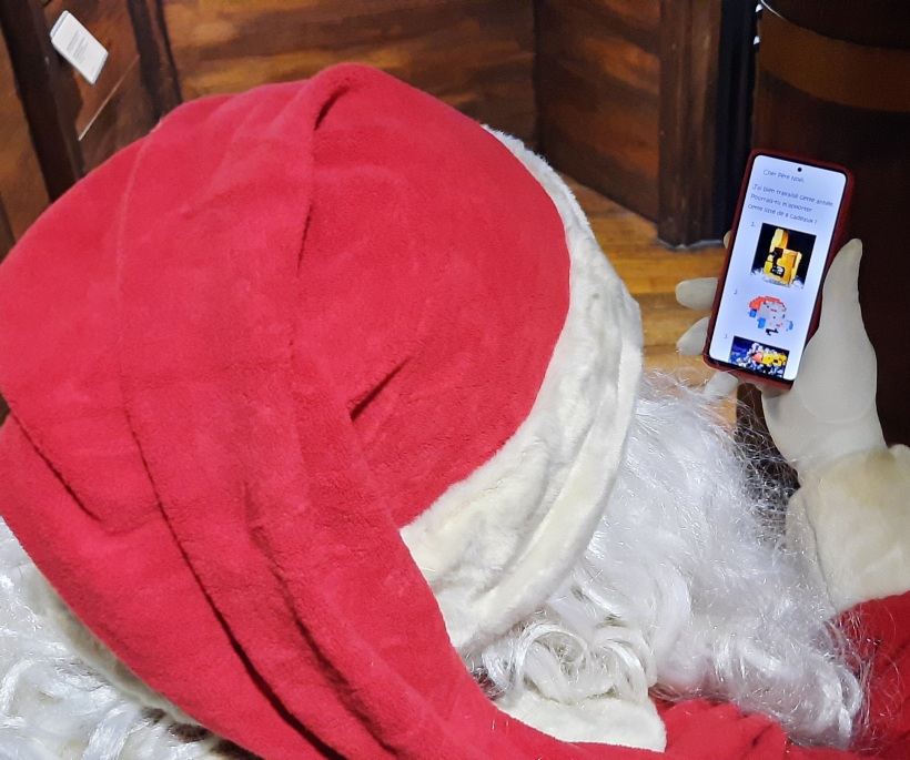 Jeu numérique au secours du Père noël - Cité des télécoms
