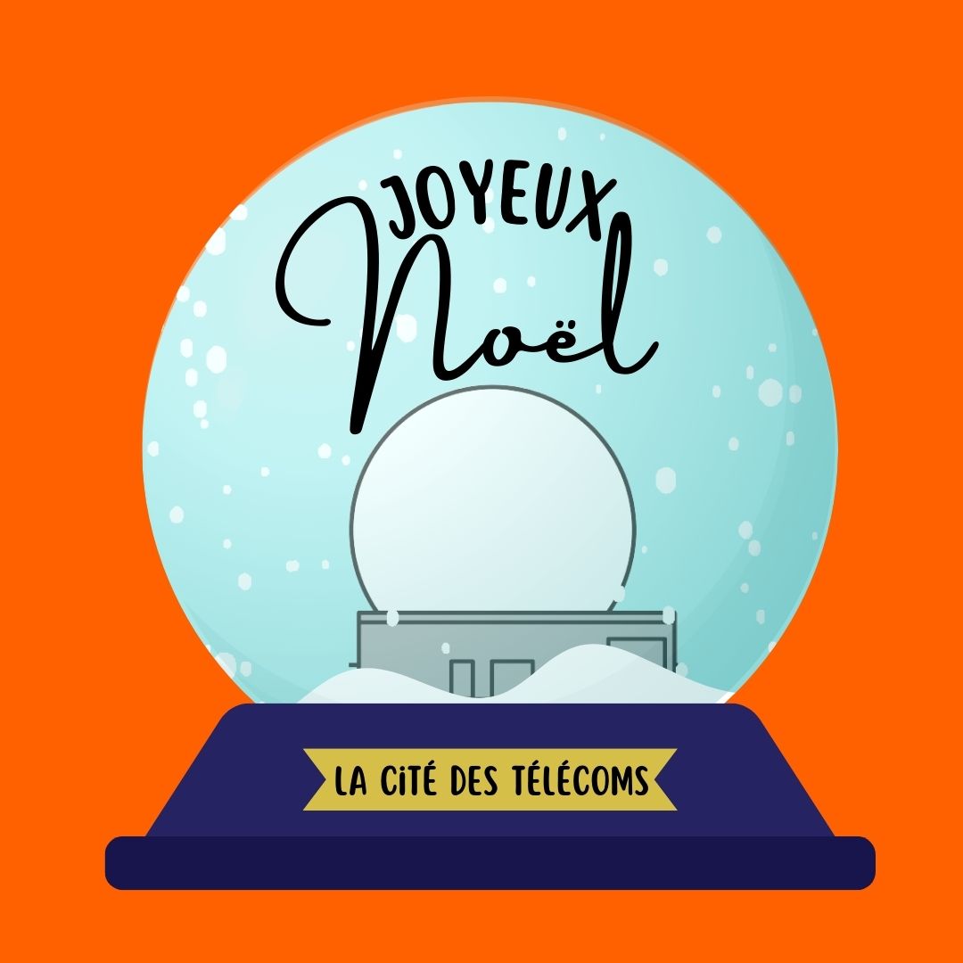 Publication Instagram vidéo boule de neige joyeux noël animé