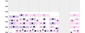 planning semaine 25